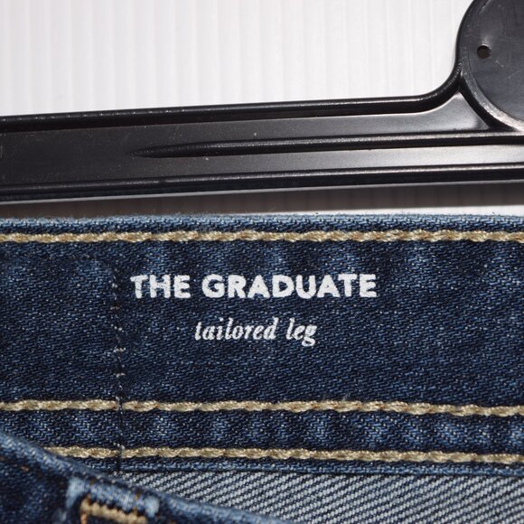 AG ADRIANO GOLDSCHMIED The Graduate Tailored Leg Blue Jeans Size 30R - Picture 6 of 9